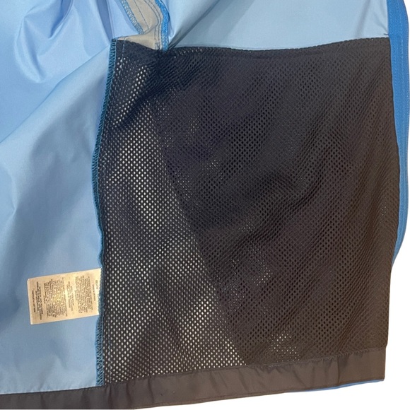 Columbia Women’s Hooded Windbreaker Blue & Black Size XL Nylon NWOT - Picture 8 of 10